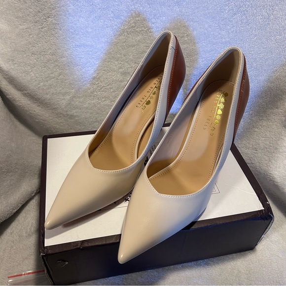 SHEIN Elegant Pointy Heels Women’s Pumps in Tan/Brown Sz 41 (US 10) NEW - Picture 5 of 14